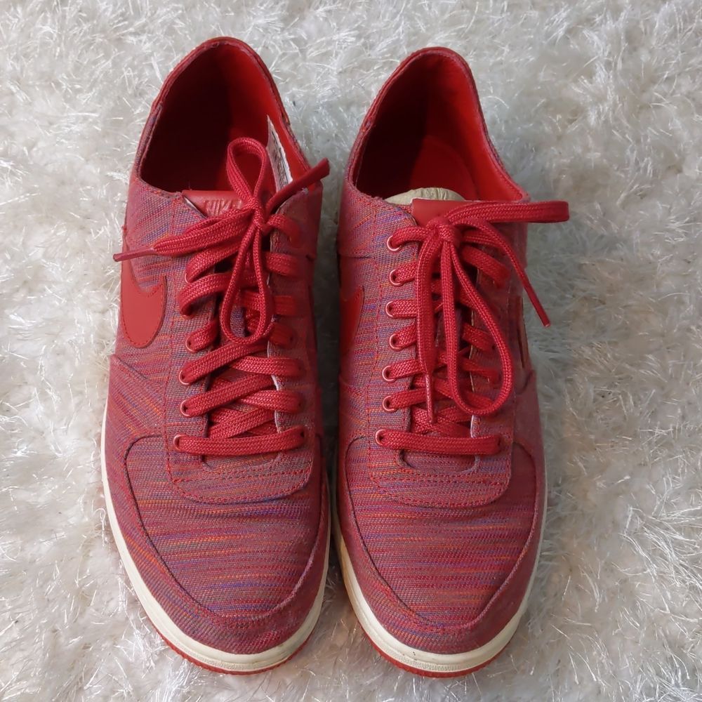 Air Force1 women's lightweight sports red